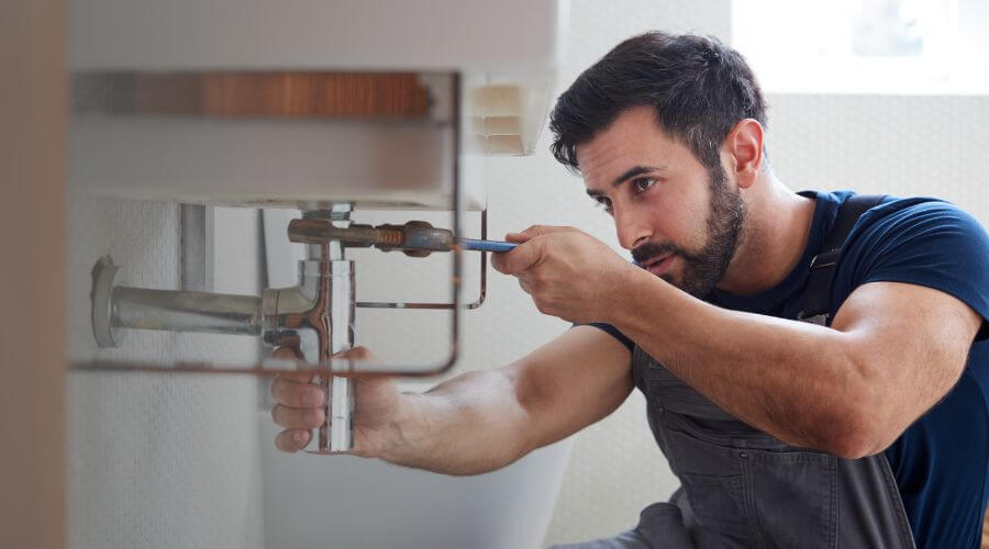 Water heater leaking fix in Pine Bluffs, WY